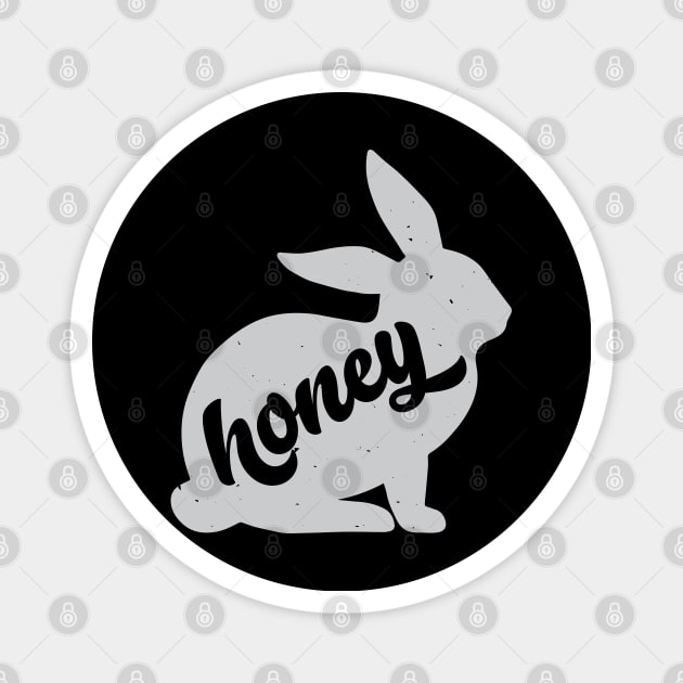 bunny honey Magnet by youki